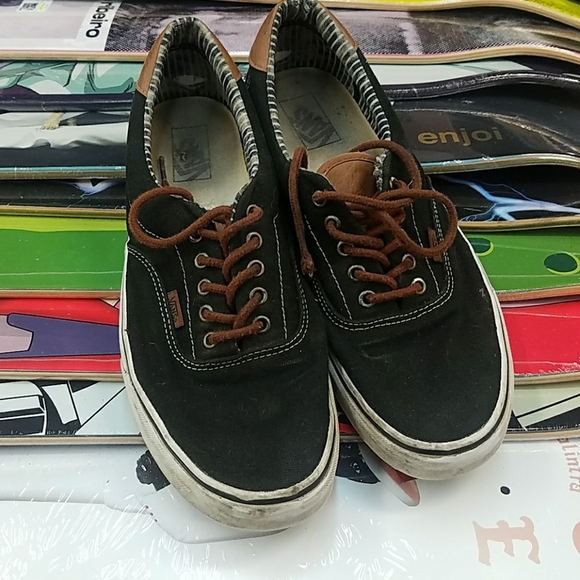 Vans Other - Vans low top leather and canvas!
